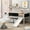 White, variant on Espresso Pine Bed | Climb at Night, Slide in the Morning, Use Chalkboard | Gain Physical Benefits, Express Ideas, and Store Toys