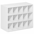 thumbnail image 5 of Furinno FANO 15-Cube Stackable Shoe Rack for Closet Entryway White, 5 of 5