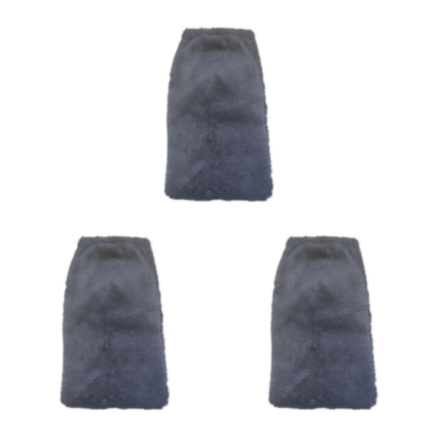 Transemion Skin Friendly Warm Knee High Socks For Gentle And Soft Feel Comfortable Acrylic dark blue 3Set