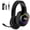 Black, variant on Froura AOC Wireless Gaming Headset for PC/PS5/PS4/Switch, Bluetooth 5.4 & 2.4GHz Gaming Headphones with Noise Canceling Mic, RGB, Type-C, 20ms Latency, 45H, 7.1 Virtual Surround- Black