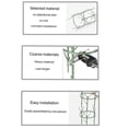 thumbnail image 2 of Premium Metal Plant Trellis Rings Promotes Healthy Growth of Climbing Flowers, 2 of 8