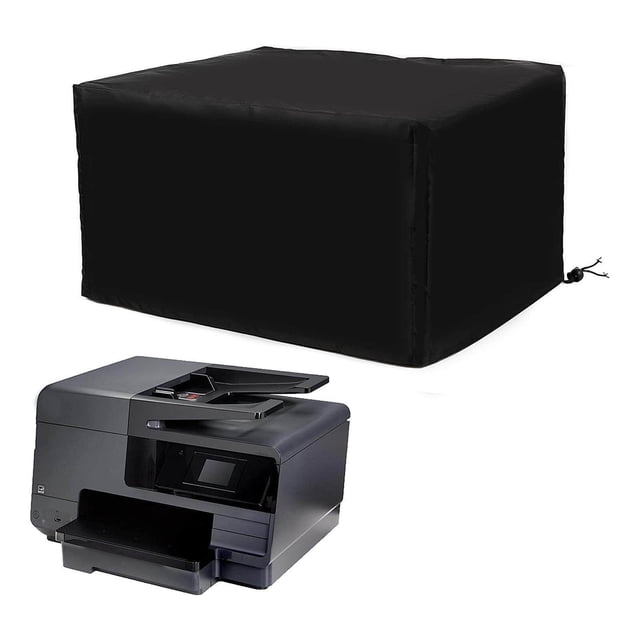Housse Antipoussière pour Imprimante Pliable Résistante à l'Eau Accessoires pour Pièces Pièces Lavable Lavable Réutilisable 9015 XP-7100 Noir 50x40x30cm