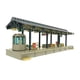 thumbnail image 4 of Maqueta a escala una estación de tren, diorama, decoración para de arena, decoración para maquetas arquitectónicas y paisajes ferroviarios, 4 of 7
