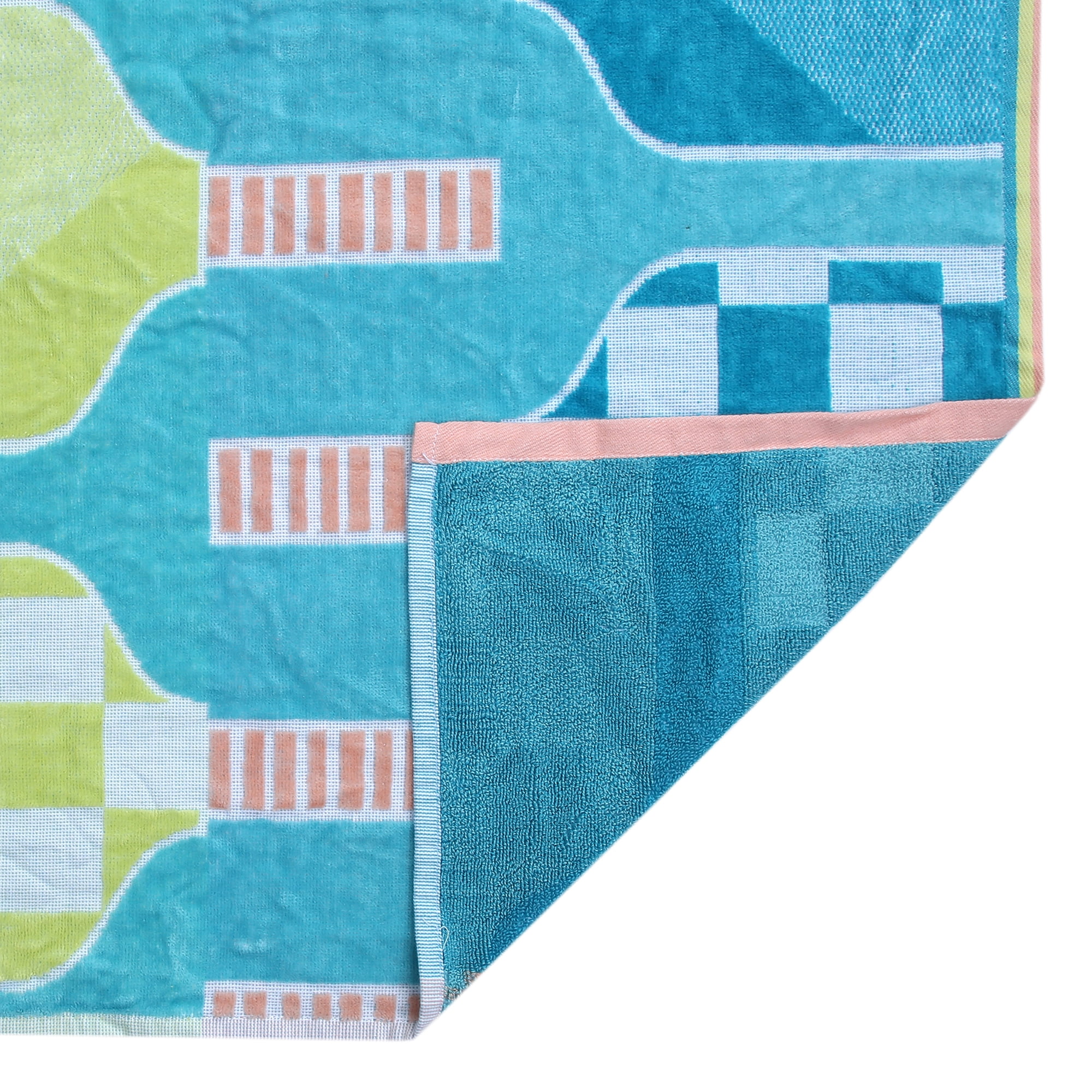 HOMETRENDS Pickle Ball Cotton Beach Towel