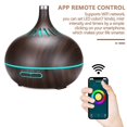 thumbnail image 2 of Smart WiFi Air Humidifier Essential Oil Diffuser Works with Alexa & Google Home Deep Wood EU Plug, 2 of 5