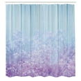 thumbnail image 2 of Ambesonne Floral Shower Curtain, Abstract Ivy Winter, 69"Wx70"L, Pale Blue Lilac, 2 of 4