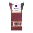 thumbnail image 2 of Champion Men’s Crew Socks 3 Pack – Half Terry Cushion, Moisture-Wicking, Arch Support, Stretch Comfort, Sizes 6–12.5, 2 of 7