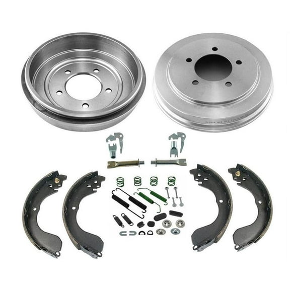 Rear Drums Brake Shoes Spring Hardware Kit 6pc for Jeep Compass 2008-2016