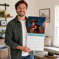 thumbnail image 5 of 2027 Wall Calendar,12 Month 2027 Calendar, Cowboy Theme 2026-2027 Calendar Western Dog Themed Hanging Planner For Home Ranch Decor, 5 of 8