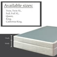 thumbnail image 4 of Wayton-Continental Sleep, 8" Easy Assemble Box Spring With Frame, California King, White, 4 of 8