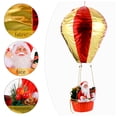 thumbnail image 4 of Yuarrent Navidad Interior Papá Noel Globo de aire caliente Ventana Colgante Techo Adorno colgante Centro comercial Suministros para fiestas Kits de decoración para fiestas, 4 of 6