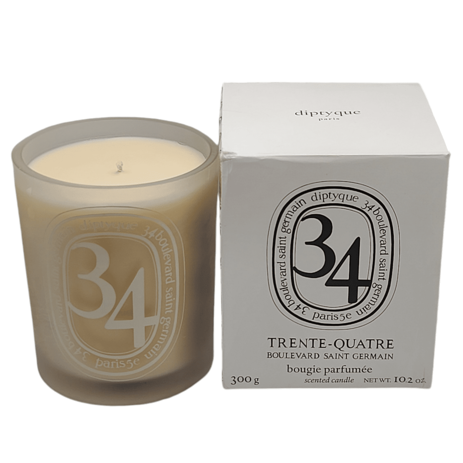 Diptyque Scented Candle - 34 Boulevard Saint Germain - 10.2