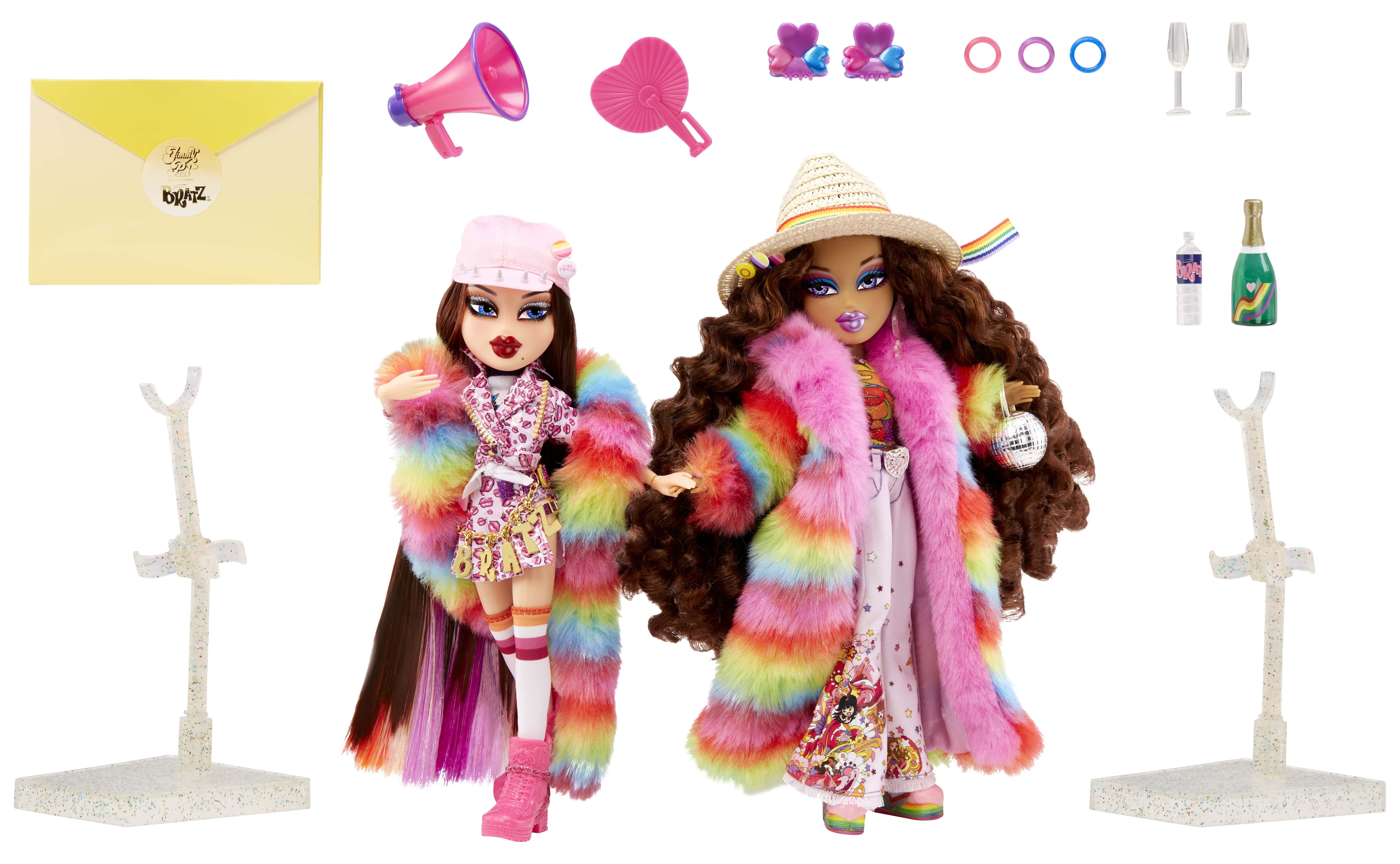 Bratz® x JimmyPaul Special Edition Designer Pride 2-Pack Roxxi & Nevra Fashion Dolls Assembled 12 inch - image 4 of 8