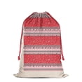 thumbnail image 2 of Christmas Bags Drawstring,Red Christmas Striped Pattern Large Xmas Christmas Gift Bags,Reusable for Xmas and New Year Party Favors and Supplies,27.6" X 19.7", 2 of 5