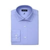 Nautica Men's Slim Fit Comfort Stretch White Solid Dress Shirt Blue Size 17X34-35