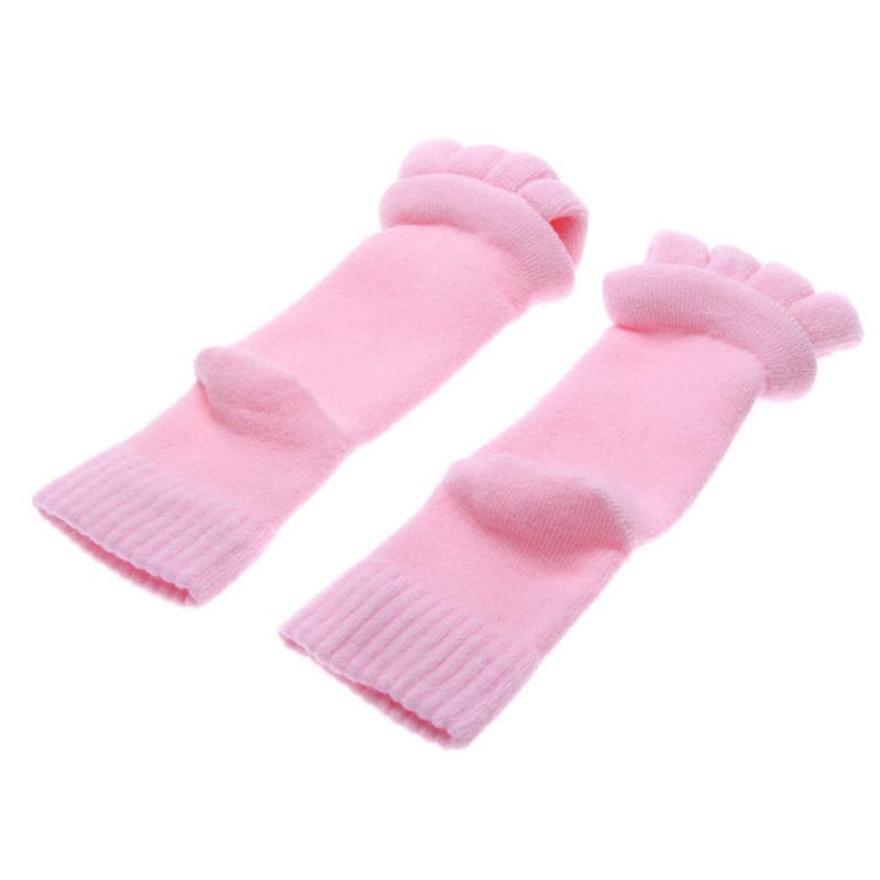 Source Force Women's Massaging Toe Separator Socks Light Pink - Walmart.com