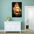 thumbnail image 3 of Hulk Hogan Signed Canvas Poster Bedroom Decor Landscape Office Room Decor Gift, 3 of 6