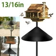 thumbnail image 1 of 12/16 inch Wrap Around Squirrel Baffle Protects Hanging Bird Feeders Anti Rust Raccoon and Squirrel Proof Bird Feeder Station Protection Guard, 1 of 7