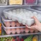 thumbnail image 1 of 34 Grid Egg Storage Box Food Container Egg Refrigerator Storage Box Household Kitchen Transparent Box Egg Box Shelf Ormromra WRMH-617, 1 of 6