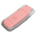 thumbnail image 3 of Falleo Clearance LED Bookmark Light USB Rechargeable 3 Brightness Warm White Light Portable Clip On Reading Lamp for Night Reading Pink, 3 of 5