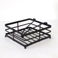 thumbnail image 3 of Metal Napkin Holder - Paper Napkin Holder - Black, 3 of 5