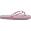 bebe Girls’ Big Kid EVA Rubber Flip Flop Sandal Lightweight Waterproof Summer Slipper Shoe