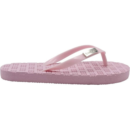 Image of bebe Girls’ Big Kid EVA Rubber Flip Flop Sandal Lightweight Waterproof Summer Slipper Shoe