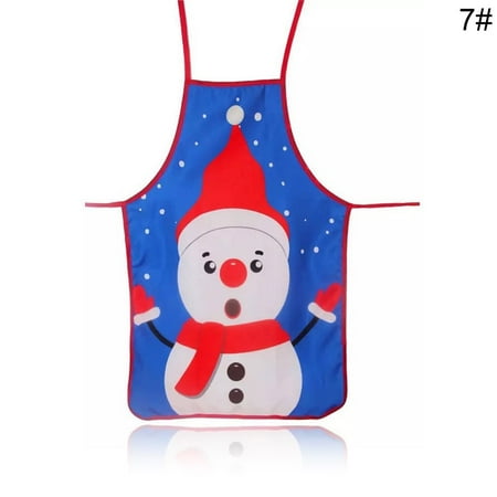 

Papaba Adult Santa Claus Christmas Party Decor Home Kitchen Cooking Cleaning Apron