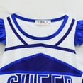 thumbnail image 6 of Girls Cheerleading Costume Outfit Sleeveless Tops with Skirt Fancy-Dress, 6 of 7