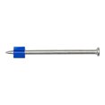 thumbnail image 1 of Pin de accionamiento, cabeza plana de acero con punta azul, 300 pulgadas de profundidad x 3 pulgadas, 1 of 1