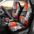 thumbnail image 1 of Music Note Design Themed Print Universal Fit Car Seat Covers, 1 of 4