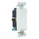 thumbnail image 3 of Interruptor Sencillo 3 Vias Leviton Decora Blanco 15A, 3 of 3