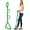 Green, variant on 42 Inch Leg Lifter - Leg Lifter Strap Rigid with Multi Loops - Leg Lifter After Hip Replacement,Leg Lifter for After Knee Surgery,Leg Lifters Getting Legs in and Out of Bed,Car,Couch,Wheelchair