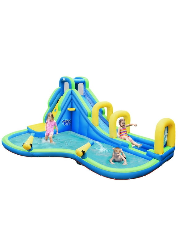 Bounce House Water Slides in Bounce Houses