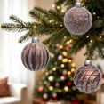thumbnail image 6 of 12-Pack Velvet Christmas Tree Decorations Set - Shatterproof Christmas Balls Ornaments, Flocked Hanging Decor for Xmas Tree Wreath & Holiday, 2.36", 6 of 9