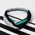 thumbnail image 3 of Turban pour Femmes Bande pour Cheveux Respirante Absorbante Bandeau Floral pour Cheveux Bandeau de Course, 3 of 10