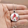 thumbnail image 2 of 3Pcs/Set Bird Glass Cabochon Pendant Women Necklace Bracelet Earrings, 2 of 6