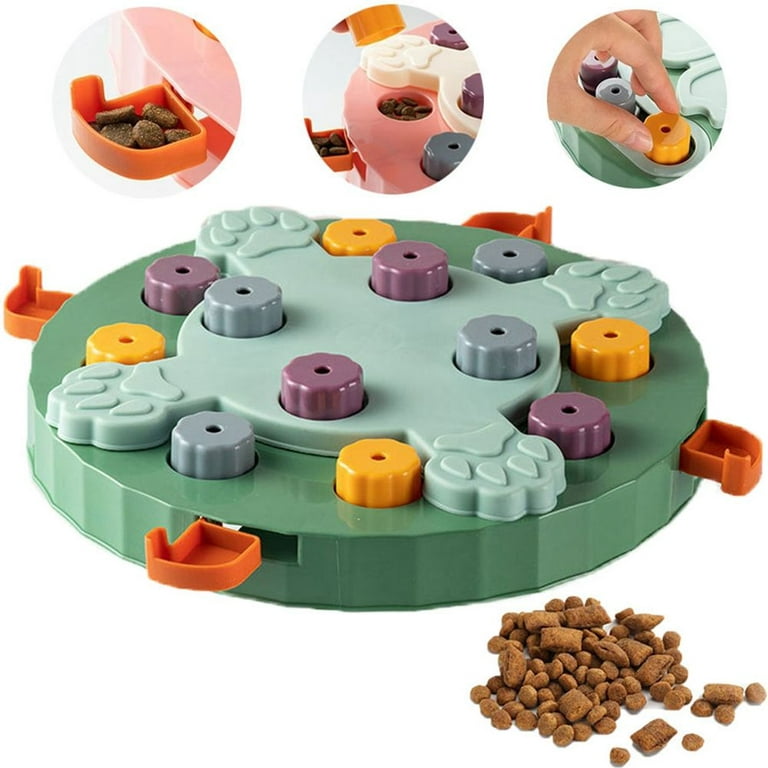 Dogs Educational Toys New Puzzle Toys New Turntable Fun Feeding