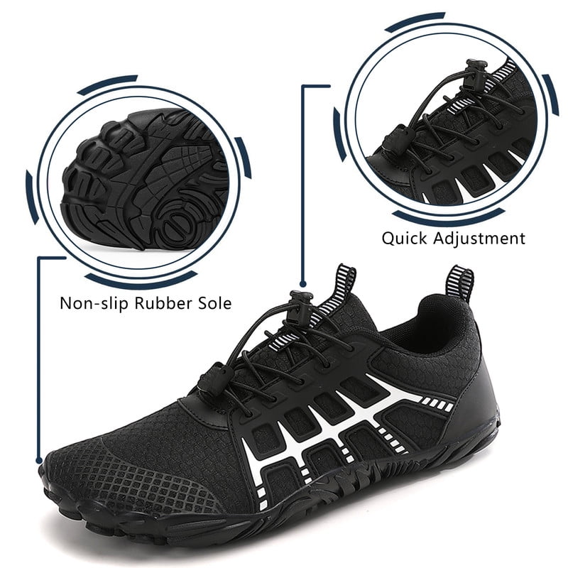 Stepedia Hiking Water Shoes for Men Women Wide Toe Box Barefoot Swim Shoes Quick Dry Beach Shoes