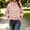 #0221-Pink, variant on TaTaai Women's Polka Dot Stand Collar Jacket Button Down Lightweight Windbreaker with Pockets for Spring