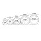 thumbnail image 5 of 12 Pcs Silicone Cupping Set Acupuncture Cupping Therapy Set Body Massage Cup Set Vacuum Red, 5 of 5