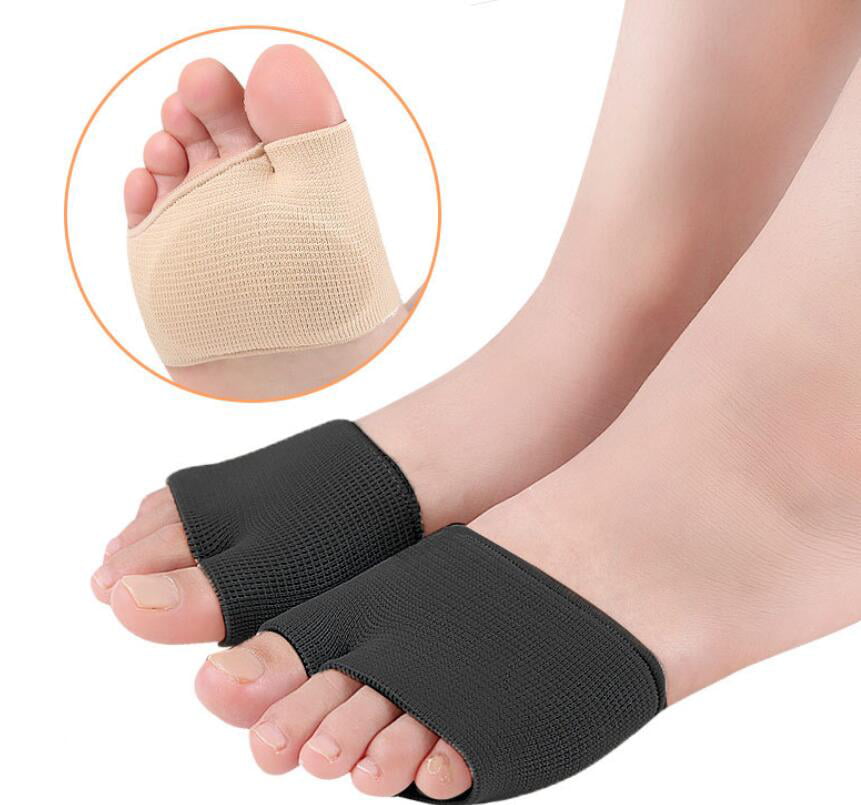 1 Pair Lady Silicone Forefoot Ball Foot Cushion Pad Half Insole Gel Pain Relief 