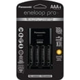 thumbnail image 1 of Panasonic Eneloop Advanced Battery Charger Pack with 4 AAA Eneloop Pro High Capacity Ni-MH Rechargeable Batteries, 1 of 3