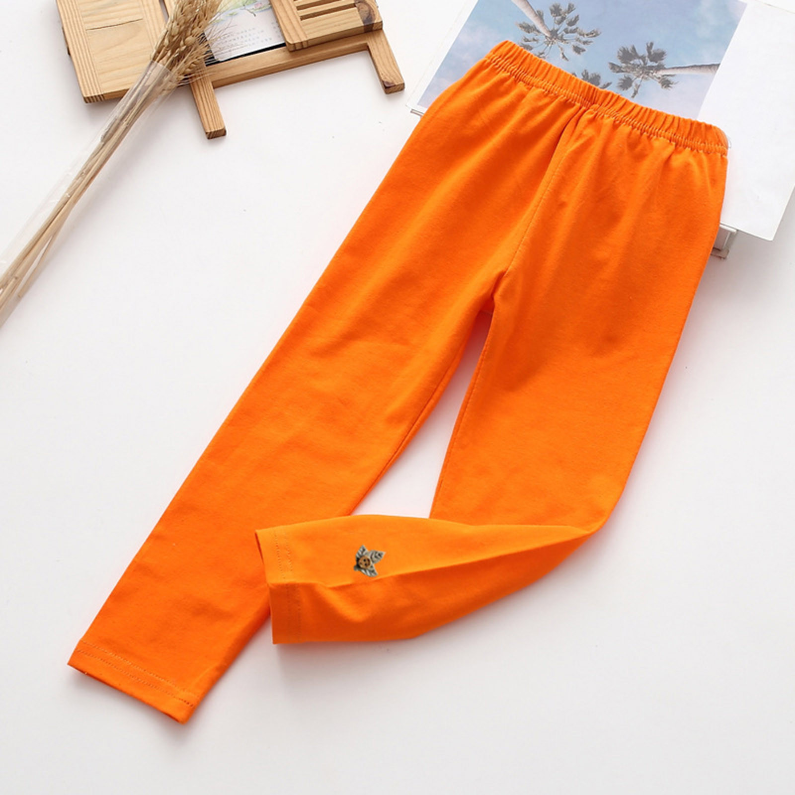 TOWED22 Baby Girl Leggings Toddler Children Kids Baby Girls Embroidery