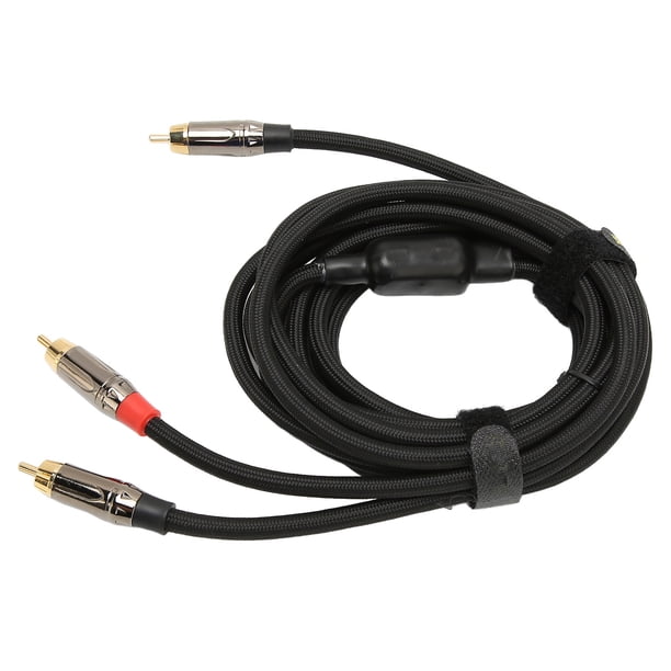 Cable RCAY, Cable RCA Y Corrosión Maleto Cable RCAY macho Adaptador RCAY Robusto y resistente