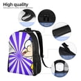 thumbnail image 3 of Lsque Sml Jeffy Travel Laptop Backpack, Business Slim Sturdy Laptops Backpack, Water Resistant College School Computer Bag Gift for Men & Women Fits 15.6 Inch Notebook, 3 of 6