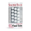 Snore Stop Fast Tabs 60ct Chewable Tablets Natural Anti-Snoring Solution