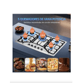 thumbnail image 2 of Parrilla de gas empotrable de mesa con 5 Quemadores de Acero Inoxidable, 2 of 5