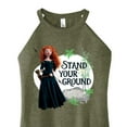 thumbnail image 3 of Disney Brave - Merida Stand Your Ground - Juniors High Neck Tank Top, 3 of 5