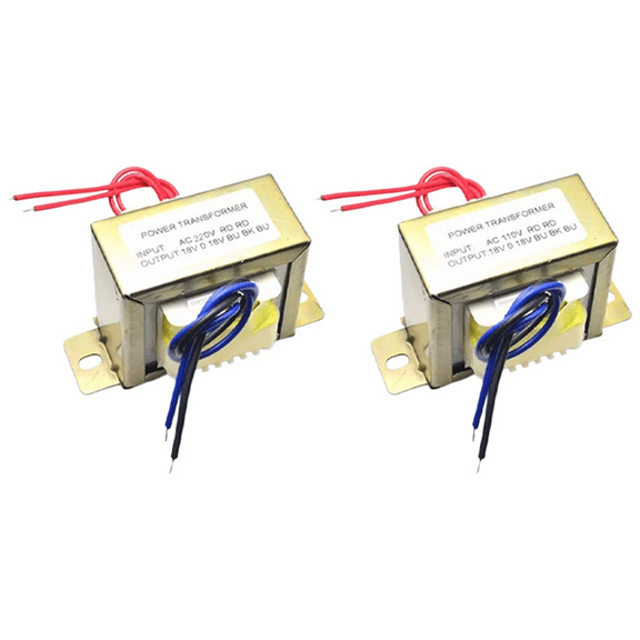 Power Transformer Dual AC 18V 50W EI Transformer 110V in Optional for Preamplifier 2.1 Amplifier Tone Board A
